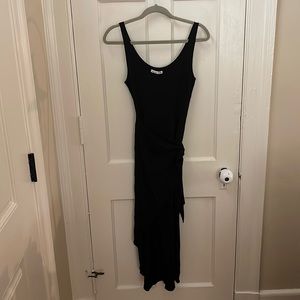 Reformation Black Kaila Dress